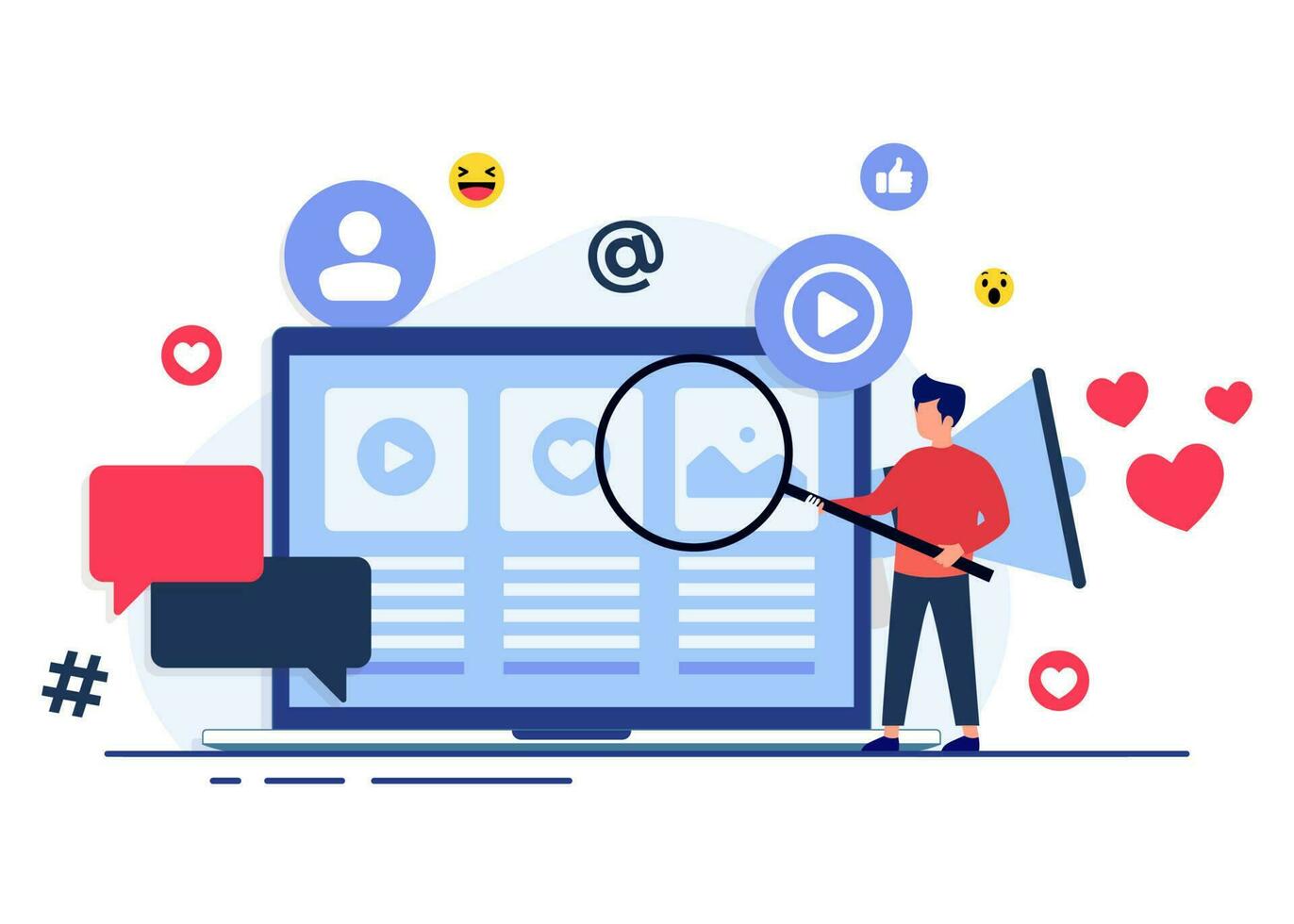 social-media-marketing-concept-flat-illustration-for-landing-page-web-banner-mobile-application-banner-business-content-strategy-web-design-digital-marketing-online-connection-concept-vecto